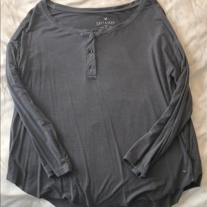 American Eagle Henley Top